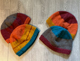 Knitted adult beanies