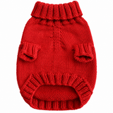 Hand-Knitted Dog Sweaters for Medium and Large Dogs