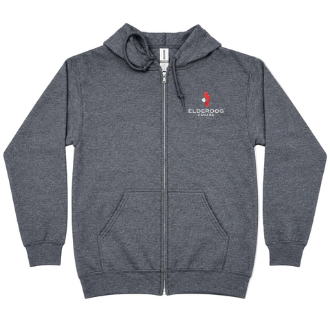 ElderDog Full Zip Adult Sweatshirt