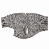 Hand-Knit Dog Sweater with Harness Hole