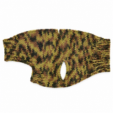 Hand-Knit Dog Sweater with Harness Hole