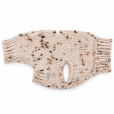 Hand-Knit Dog Sweater with Harness Hole