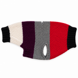 Hand-Knit Dog Sweater with Harness Hole