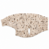 Hand-Knit Dog Sweater with Harness Hole