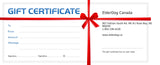 Gift Certificate/Donation Card